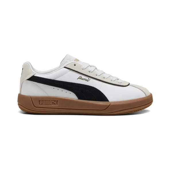 Puma 400364 Club Klassika Spor Ayakkabı Beyaz-Siyah ürün görseli 1