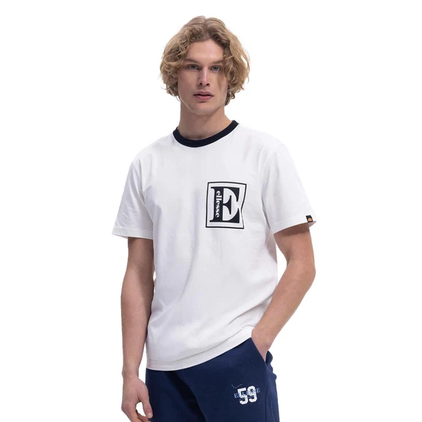 Ellesse Em458 Tişört Beyaz - Resim 2