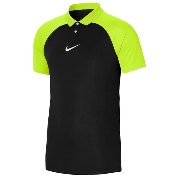Nike Dh9228 M Nk Df Acdpr Ss Polo K T-Shirt Siyah Neon Yeşil ürün görseli 1