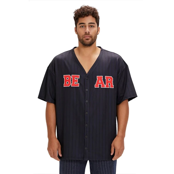 Bad Bear 24.01.30.001 Homer Shirt Siyah ürün görseli 1