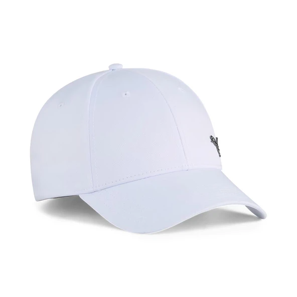 Puma 025994 Ess Metal Cat BB Cap Şapka Beyaz ürün görseli 1