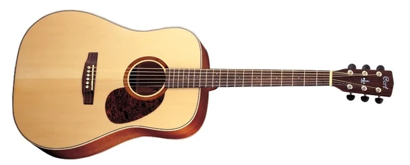 Cort Earth100Nat Akustik Gitar Naturel | Doğal Parlaklıkta Vintage Stili İspanyol ürün görseli 1