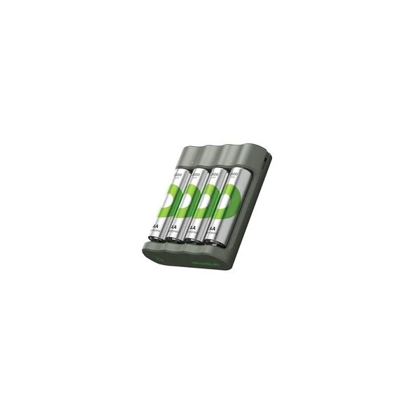 Gp B441 USB Pil Şarj Cihazı 4 Adet 2600MAH Aa Kalem Pilli Set ürün görseli 1