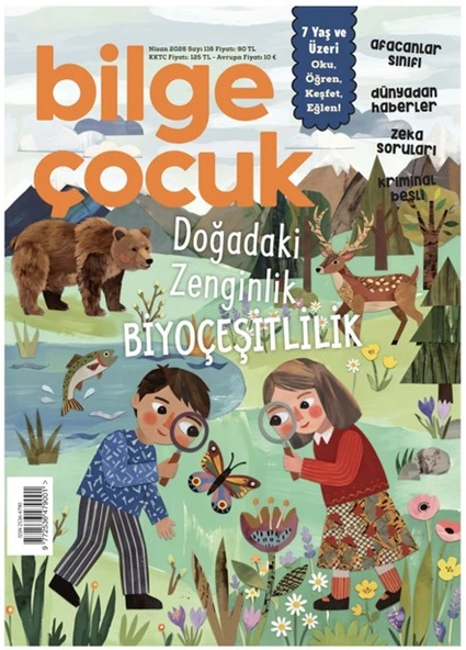 Bilge Çocuk Dergi Nisan 2026 (7-12 yaş) ürün görseli 1