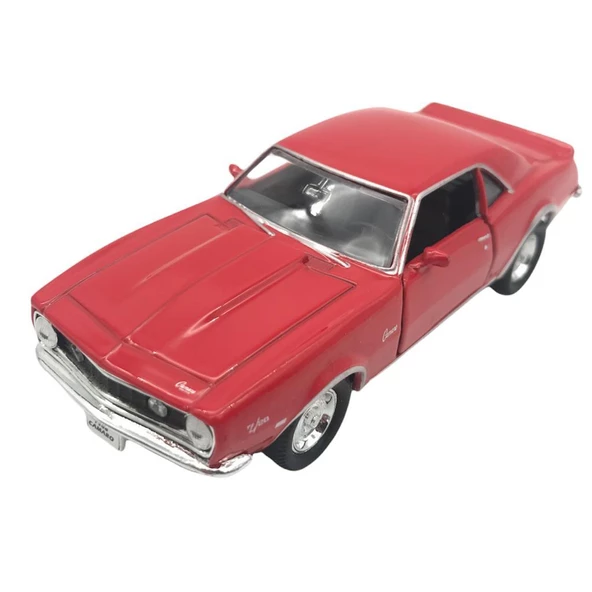 Farbu Oyuncak 1:38 Metal Çek Bırak Araba 1968 Chevrolet Camaro Z28 42324D ürün görseli 1