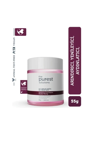 The Purest Solutions Fruit Enzyme Powder Exfoliator & Peeling 55 gr ürün görseli 1