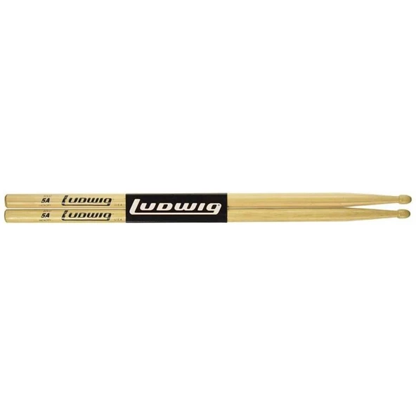 Ludwig L5A 5A Baget | Amerikan Hickory Ağacı Dengeli Ağırlık ürün görseli 1