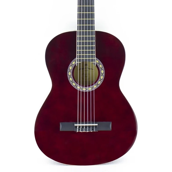 Miguel Angela MA1-WR Klasik Gitar (Bordo) | Şık Bordo Kaplama ürün görseli 1
