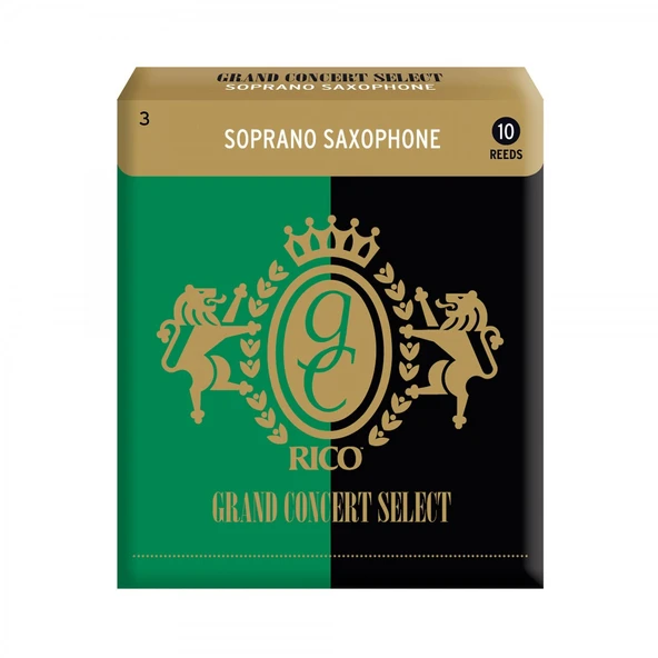 D'Addario RGC10SSX300 Grand Concert Soprano Saksafon Kamışı No: 3.0 (Profesyonel) - 10'lu Paket | Dengeli, Odaklanmış Ses ve Senfonik Karakter ürün görseli 1