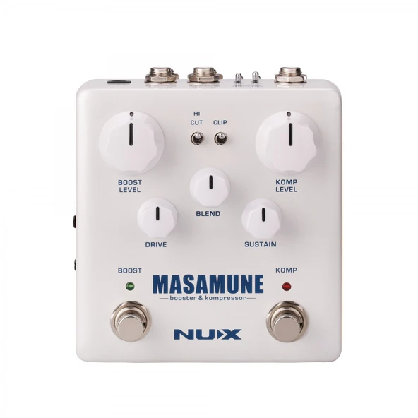 NUX NBK-5 Masamune Booster & Kompressor | Sinyal Güçlendirici ve Dengeleyici Analog Devre ürün görseli 1