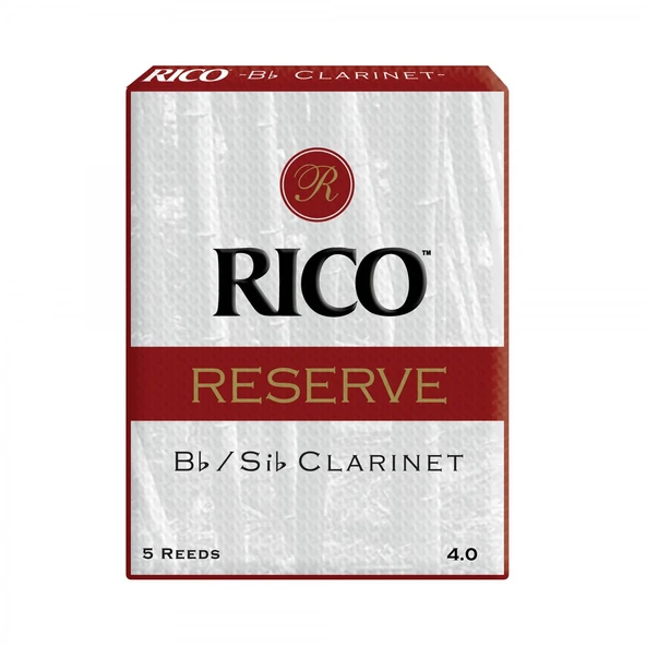 D'Addario RCR0540 Reserve Bb Klarnet Kamışı No: 4.0 (Profesyonel) - 5'li Paket | Çok Sert Yapı, Güçlü Nefes Desteği ve Kararlı Tını ürün görseli 1