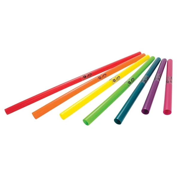 Wak-a-Tubes PP793 Bas Diatonik Do Majör Seti - 7'li (Eğitim - Bas Boomwhackers) | Do Majör Gamı (C Major), Bas Frekans Aralığı, Orff Müzik Eğitimi İçin İdeal, Dayanıklı Plastik Yapı | Ölçüler: Bas Ses ürün görseli 1