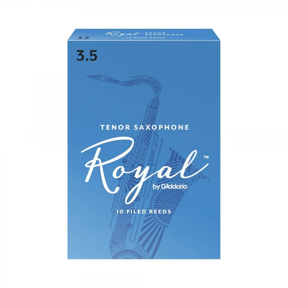 D'Addario RKB1035 Royal Tenor Saksafon Kamışı No: 3.5 (Profesyonel) - 10'lu Paket | Profesyonel Seviye ve Sert Ton Karakteri ürün görseli 1