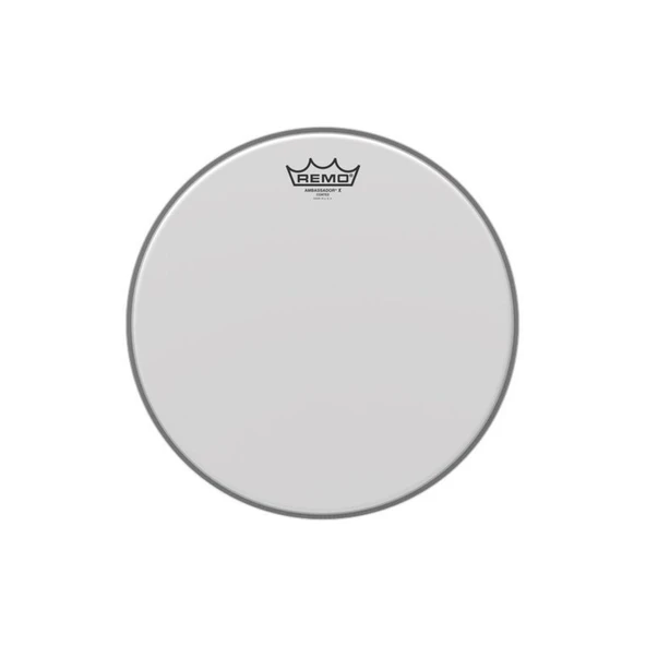 REMO AX-0113-00 Ambassador X Coated Davul Derisi (13") | %20 Daha Kalın Tek Kat ürün görseli 1