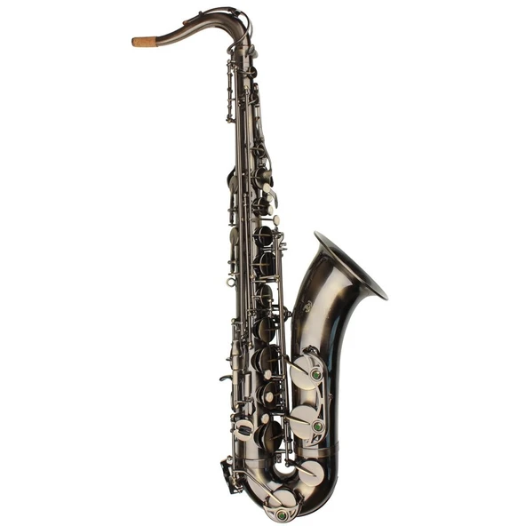Fox YAS-7108AN Alto Saksafon - Antique (Profesyonel - Retro Seri) | Antik Bitiş (Mat Yüzey), Pirinç Gövde, Yüksek Fa (High F#) Tuşu, Zengin Caz Tınısı | Uyum: Profesyonel Sahne ve Orkestra ürün görseli 1