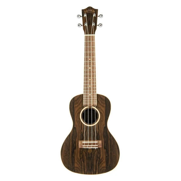 Lanikai ZR-C Ziricote Concert Ukulele (Üst Segment - Egzotik Seri) | Nadir Ziricote Ağacı Gövde, Akçaağaç Kenar Şeritleri, NuBone XB Eşik, Üstün Rezonans | Ölçüler: Concert Boy / 15 Perde ürün görseli 1