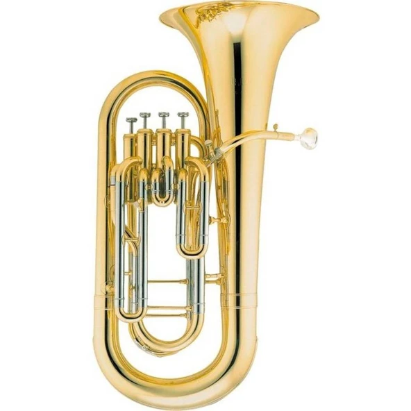 Jupiter JEP-470L Efanyum (Profesyonel - 4 Pistonlu Euphonium) | Si Bemol (Bb), 4 Üst Piston Dizilimi, Geniş Boru Çapı ile Zengin ve Sıcak Ses Rengi | Ölçüler: 280 mm Kalpak Çapı ürün görseli 1