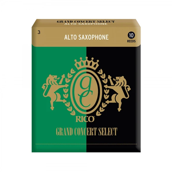 D'Addario RGC10ASX300 Grand Concert Alto Saksafon Kamışı No: 3.0 (Profesyonel) - 10'lu Paket | Senfonik Ton Karakteri ve Üstün Kontrol ürün görseli 1