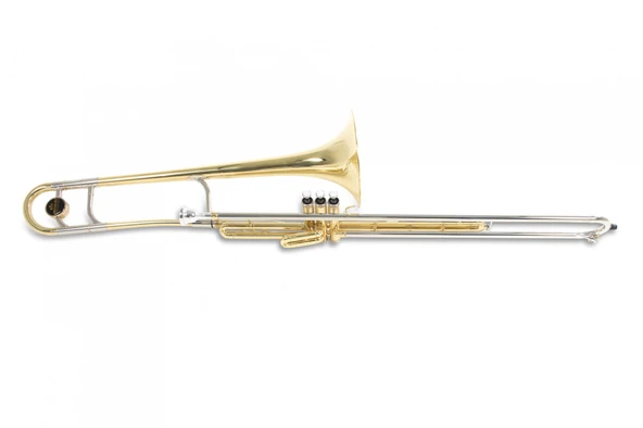 Roy Benson VT-227 Pistonlu Tenor Trombon | Üç Pistonlu Sürgüsüz Model ürün görseli 1