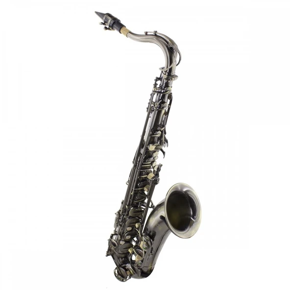 Fox YTS-7208AN Tenor Saksafon (Antique) | Eskitilmiş Bronz Görünüm Vintage Karakter ürün görseli 1