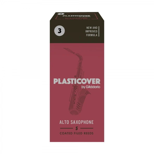 D'Addario RRP05ASX300 Plasticover Alto Saksafon Kamışı No: 3.0 (Profesyonel) - 5'li Paket | Neme Dayanıklı, Uzun Ömürlü ve Stabil Performans ürün görseli 1