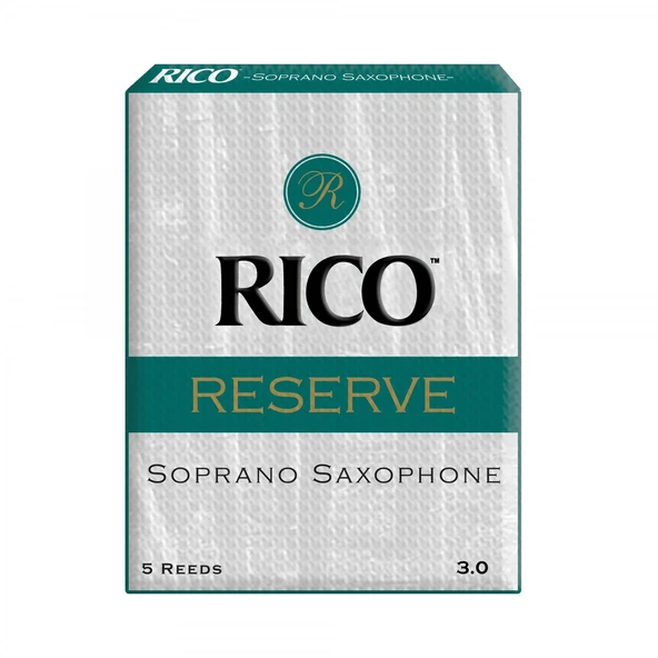 D'Addario RIR0530 Reserve Soprano Saksafon Kamışı No: 3.0 (Profesyonel) - 5'li Paket | Premium Kamış, Tutarlı Kalite ve Zengin Ses Rengi ürün görseli 1