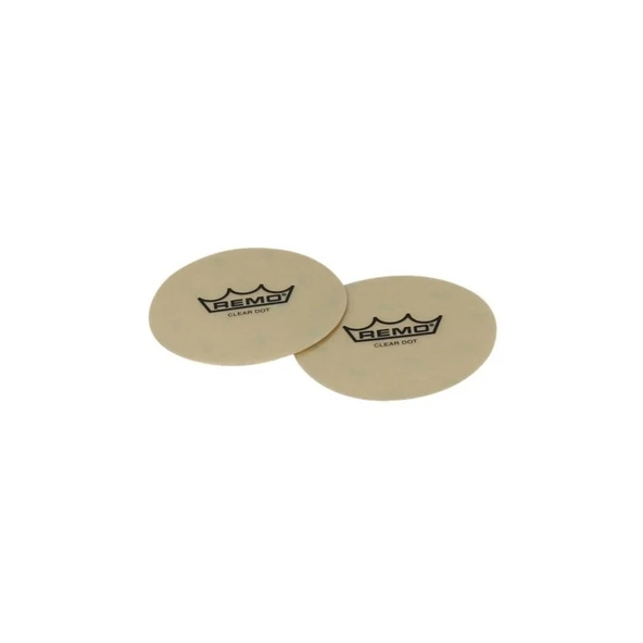 REMO HK-6207-02 Sound Control Clear Dot Patch (7" 2'li Paket) | Kick Derisi Koruyucu Yama ürün görseli 1