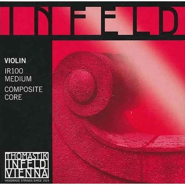 Thomastik IR 100 Infield Red Keman Teli | Sentetik Çekirdek Sıcak ve Zengin Harmonikler ürün görseli 1
