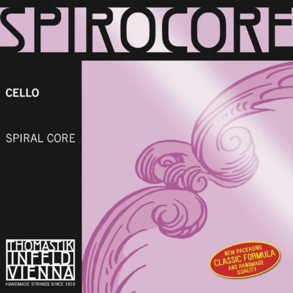 Thomastik S25 Spirocore Çello La Teli | Spiral Çelik Çekirdek Uzun Sustain ürün görseli 1