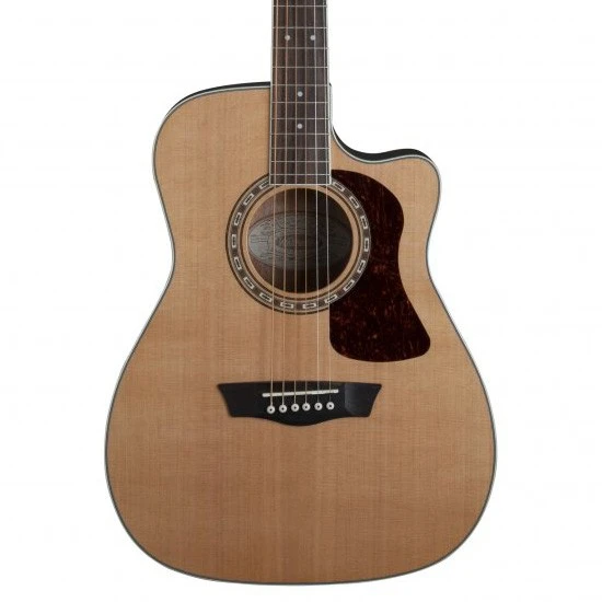 Washburn HF11SCE Heritage 10 Elektro Akustik Gitar (Profesyonel - Folk/Grand Concert Kasa) | Masif Sedir Üst Kapak, İnce Bel Yapısı ile Konforlu Çalım, Fishman Preamp Sistemi | Ölçüler: 648 mm Skala U ürün görseli 1