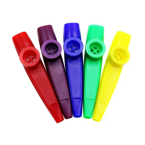 Cox KSU Plastik Kazoo | Mırıldanarak Çalınan Eğlenceli Nefesli Çalgı ürün görseli 1