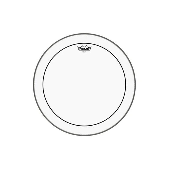 REMO PS-0318-00 Pinstripe Clear Davul Derisi (18") | Büyük Floor Tom İçin Derin Ses ürün görseli 1