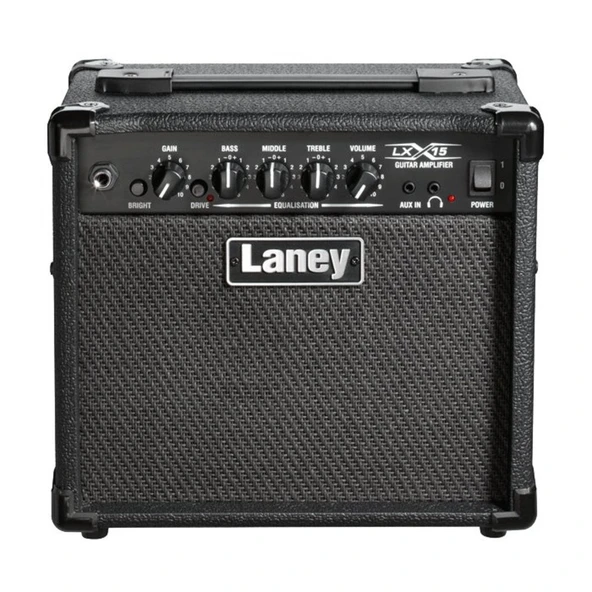 Laney Lx15 Elektro Gitar Amfisi - 15w (başlangıç - Pratik Amfisi) | 15 Watt Rms, 2x5 İnç Özel Hoparlör, Clean Ve Drive Kanalları, 3-bant EQ Ve Kulaklık Çıkışı | Ölçüler: 310 X 281 X 176 Mm ürün görseli 1