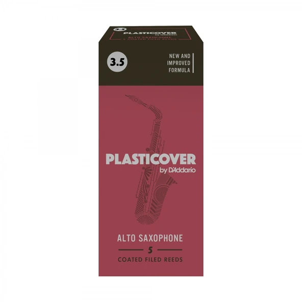 D'Addario RRP05ASX350 Plasticover Alto Saksafon Kamışı No: 3.5 (Profesyonel) - 5'li Paket | Dış Mekan Performansları İçin İdeal ve Neme Dayanıklı ürün görseli 1