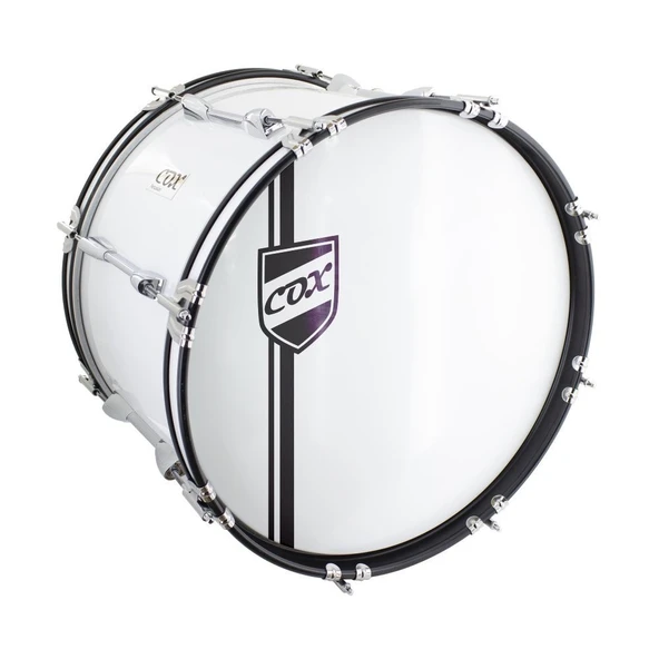 Cox Mbp-2012 Bando Davulu (profesyonel - Yürüyüş Bandosu Bas Davulu) | 20x12 İnç Boyut, Ayarlanabilir Askı Kayışı Dahil, Güçlü Ve Derin Bas Frekanslar | Ölçüler: 20 İnç Çap / 12 İnç Derinlik ürün görseli 1