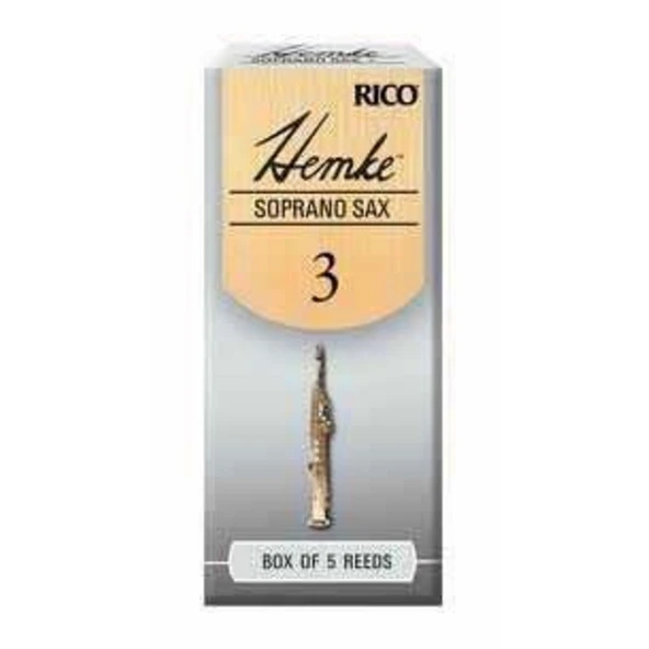 D'Addario RHKP5SSX300 Frederick Hemke Soprano Saksafon Kamışı No: 3.0 (Profesyonel) - 5'li Paket | Kısa Vamp, Koyu Ton ve Profesyonel Karakter ürün görseli 1