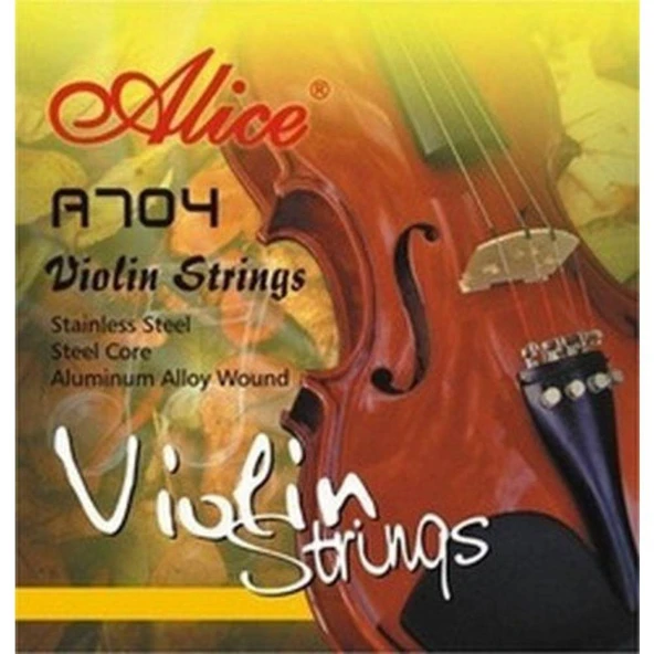 Alice A704-1 Keman Mi Teli | Çelik Alaşım Net Tını ürün görseli 1