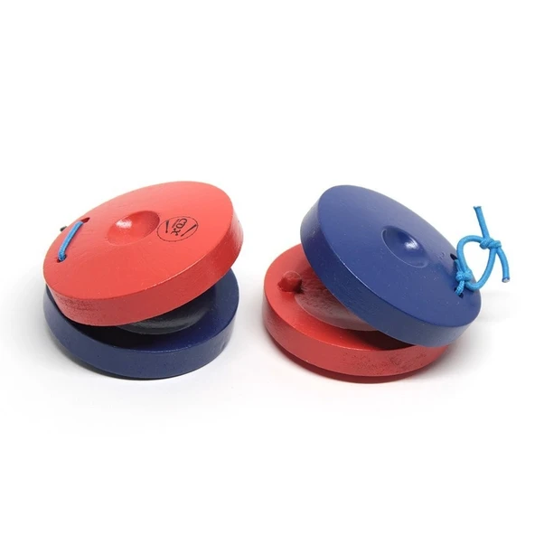 Cox G10-03 Avuç İçi Ahşap Kastanyet (aksesuar - Ritim Enstrümanı) | Doğal Ahşap Malzeme, Geleneksel İspanyol Tarzı, Elde Tutulabilir Ergonomik Yapı | Ölçüler: Standart Avuç İçi Boyutu ürün görseli 1
