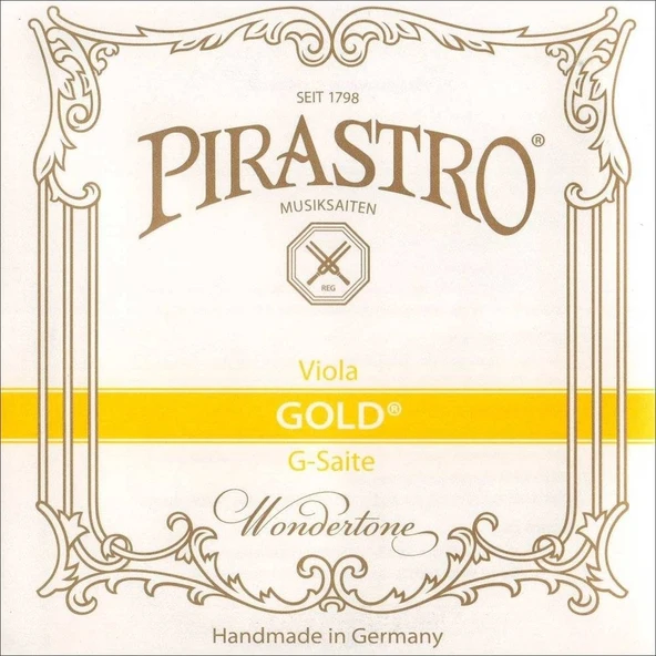 Pirastro 225021 Gold Viyola Teli | Geleneksel Bağırsak Teli Hissi ürün görseli 1
