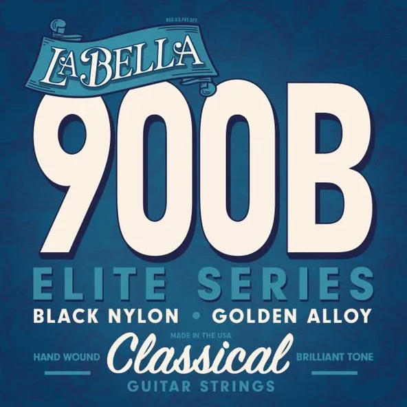 La Bella 900B Klasik Gitar Teli | Siyah Naylon Tizler Farklı Bir Tını ürün görseli 1