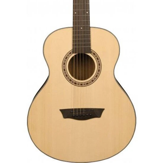 Washburn AGM5K Apprentice G-Mini 5 Akustik Gitar (Seyahat Tipi - Kompakt Seri) | Ladin Üst Kapak, Maun Arka ve Yanlar, 7/8 Gövde Ölçüsü, Rahat Taşınabilir Yapı | Ölçüler: 578 mm Skala Uzunluğu ürün görseli 1