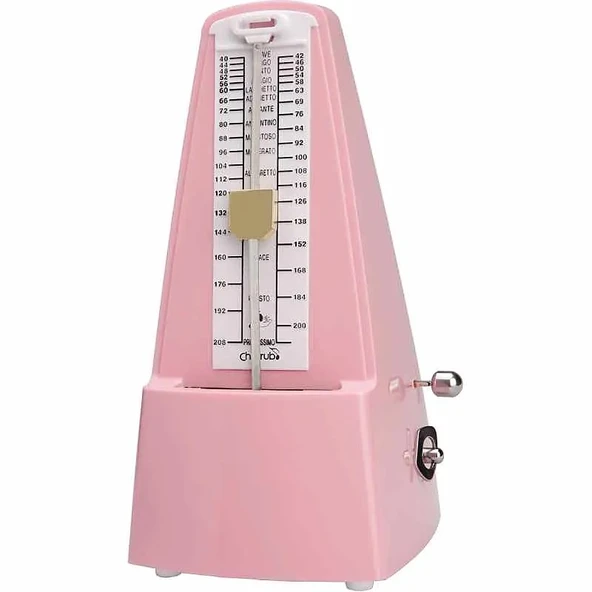 Cherub WSM-330-PNK Mekanik Metronom (Pembe) | Eğlenceli Tasarım Zil Sesi ürün görseli 1