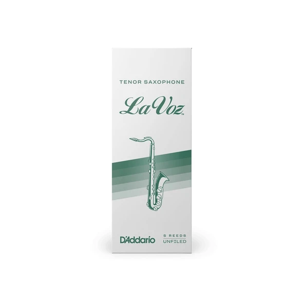 D'Addario RKC05MH La Voz Tenor Saksafon Kamışı Medium Hard Sertlik (Profesyonel/Caz) - 5'li Paket | Caz Müzisyenlerinin Tercihi ve Karakteristik Tını ürün görseli 1