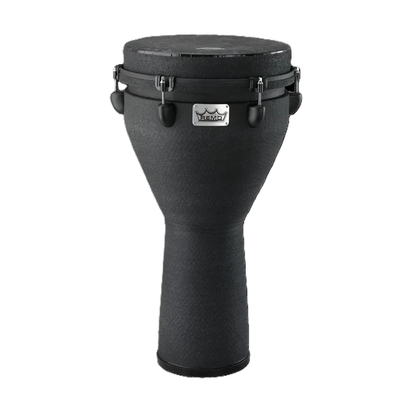 REMO DJ-0012-BE Mondo Djembe (12" Black Earth) | Siyah Desenli Perküsyon ürün görseli 1