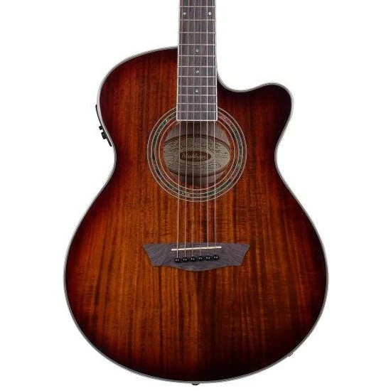 Washburn EA55G Festival Elektro Akustik Gitar (Profesyonel - Sahne Serisi) | İnce Kasa Tasarımı, Geri Besleme (Feedback) Önleyici Gövde Yapısı, Aktif Ekolayzer | Ölçüler: 648 mm Skala Uzunluğu ürün görseli 1