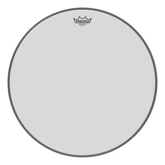 REMO BR-1226-00 Ambassador Coated Bas Davul Derisi (26") | Beyaz Pürüzlü Büyük Boy ürün görseli 1