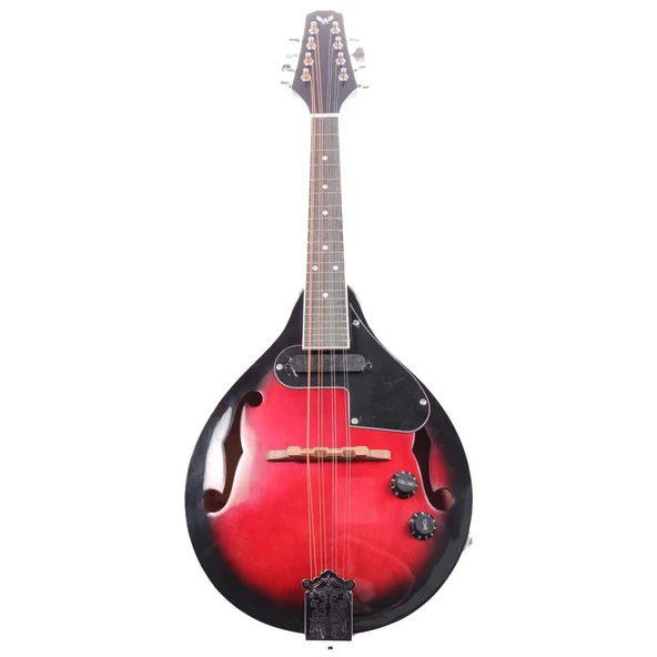 Angel AMD11-E Elektro Mandolin | F Delikli Manyetikli Sahne Mandolini ürün görseli 1
