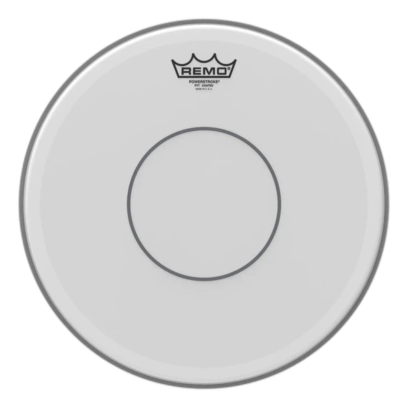 REMO P7-0114-C2 Powerstroke 77 Coated Trampet Derisi (Profesyonel - 14 İnç Korumalı) | Çift Katlı (7-mil), Üstten Dotlu (5-mil) Dayanıklı Yapı, Kontrollü Sustane ve Minimum Overtones | Ölçüler: 14 İnç ürün görseli 1