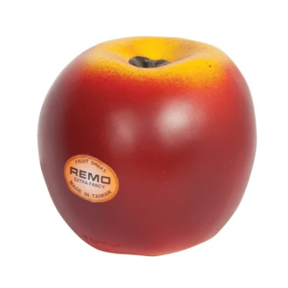 REMO SC-APLG-01 Elma Shaker (Eğitim - Meyve Serisi Perküsyon) | Gerçekçi Elma Görünümü, Dayanıklı Sentetik Gövde, Orta Dereceli Keskin Ritim Sesi | Uyum: Orff Eğitimi ve Profesyonel Perküsyon Setleri ürün görseli 1