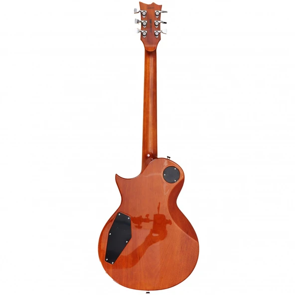 ESP LTD EUSCECFMC17S1 ESP USA Eclipse Tiger Eye Sunburst | Kaplan Gözü Kaplama Lüks Donanım - Resim 3